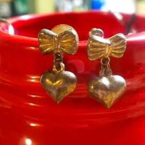 Vintage post back earrings